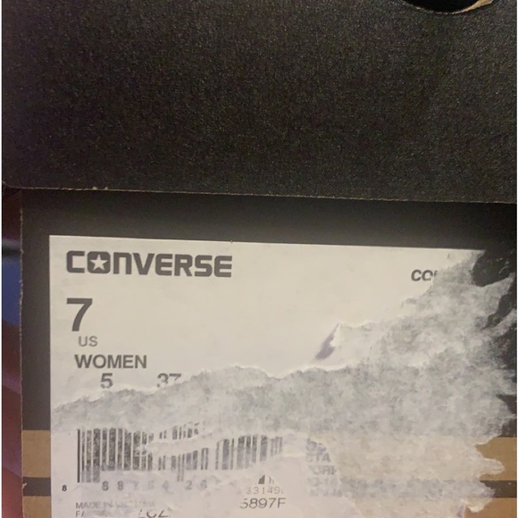 Very cute baby blue Converse slip ons - Picture 4 of 4